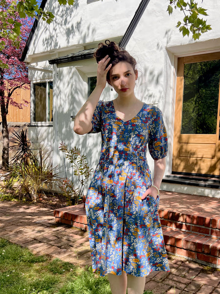 cottage dress - floral