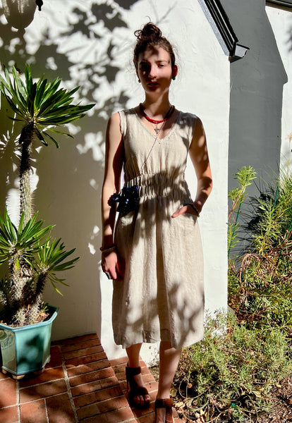 fiji dress - natural